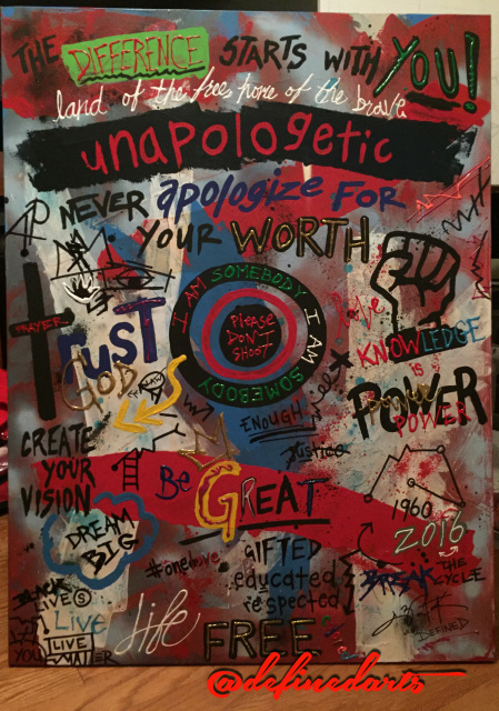 Unapologetic (original art)